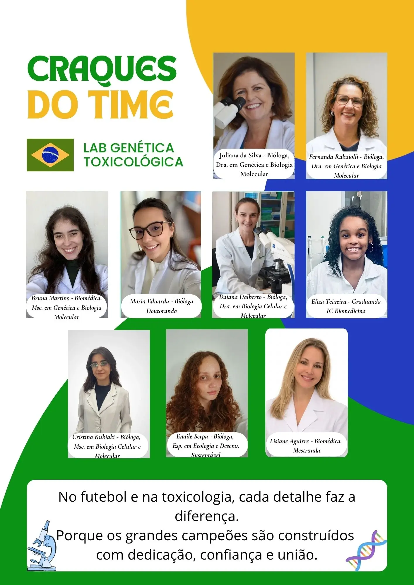 Equipe em destaque: na ciência, cada detalhe faz a diferença - 1