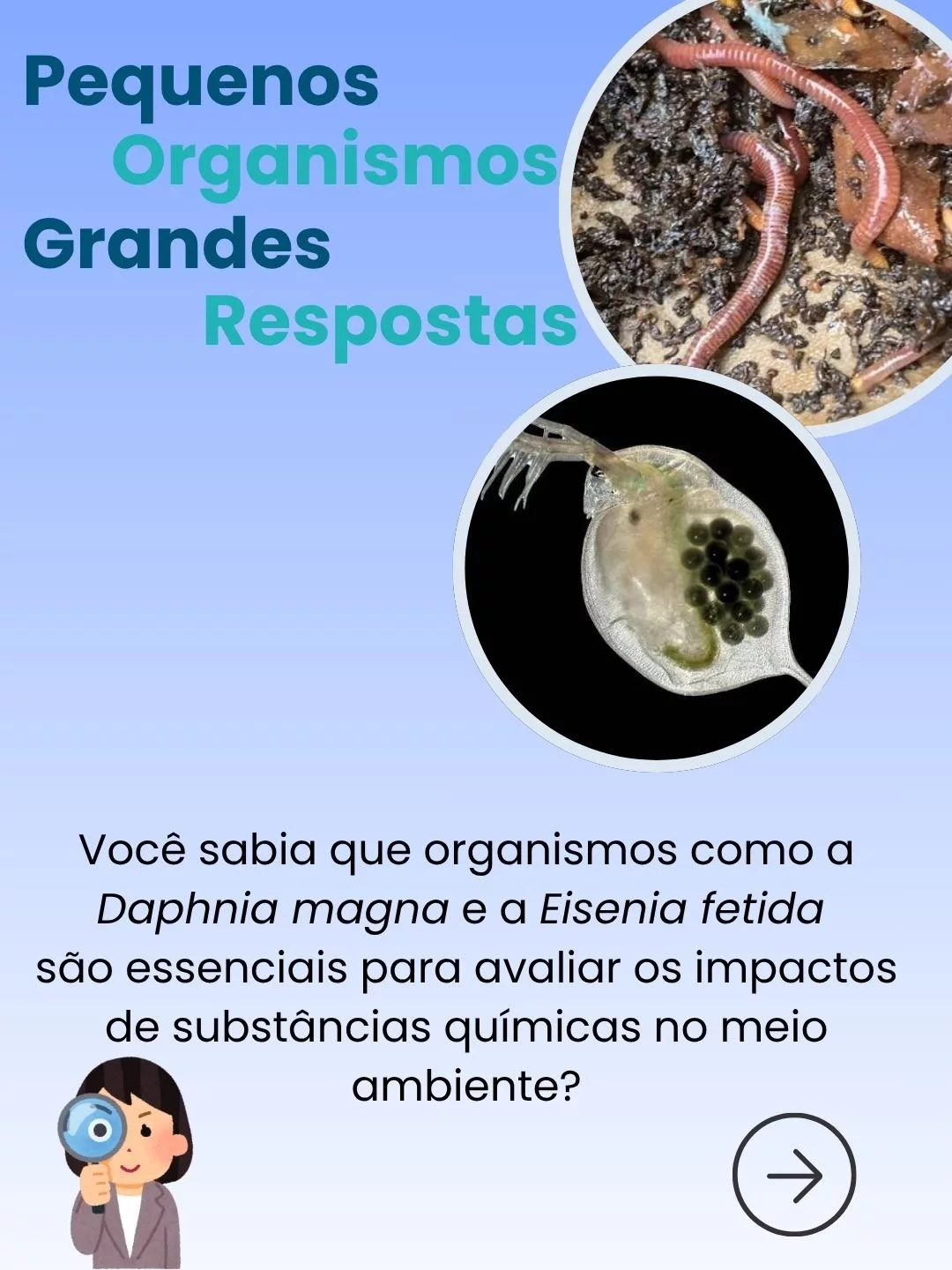 Pequenos Organismos, Grandes Respostas: Bioindicadores no CRIEC-Canoas - 1