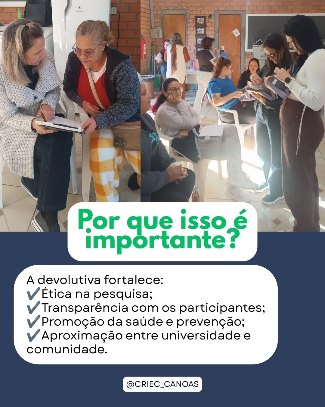 Na comunidade! Devolutiva dos exames: A ciência também é compromisso com quem participa da pesquisa - 3